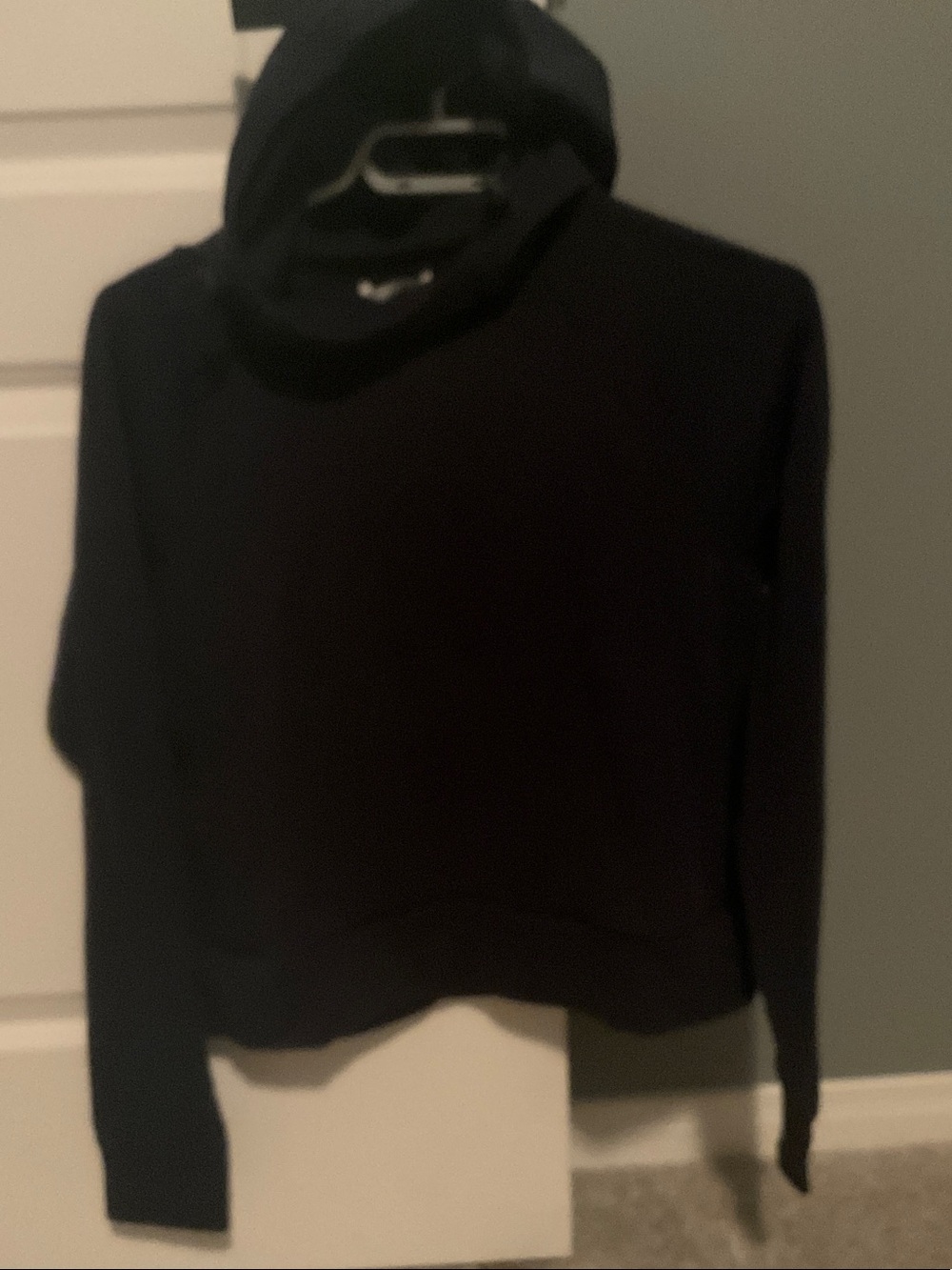 Women's Black Cowl Neck Sweater - Sleek Everyday Layering